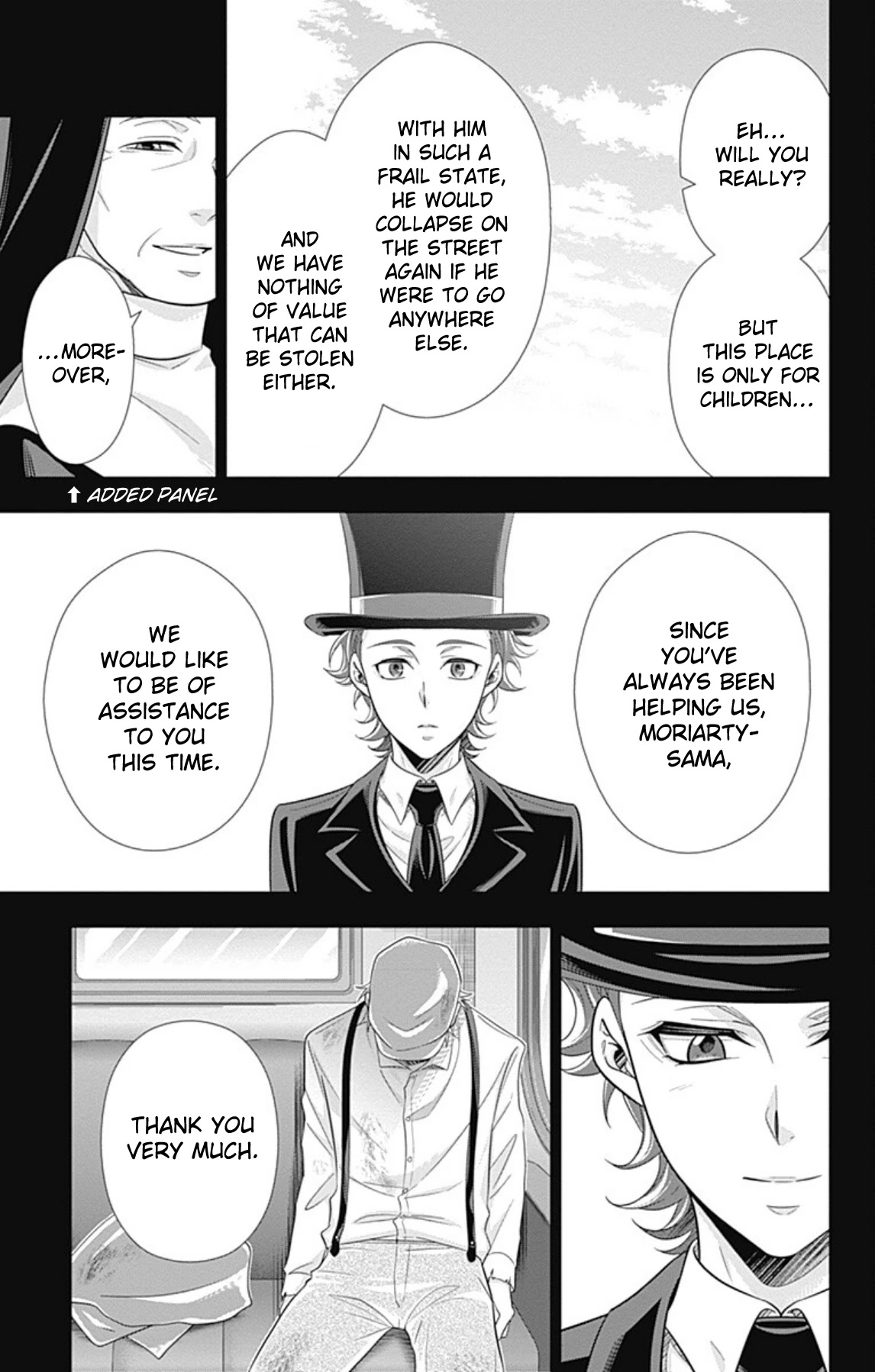 Yukoku no Moriarty Chapter 64.5 page 10 - Chapter 64.5: Volume 16 Extras