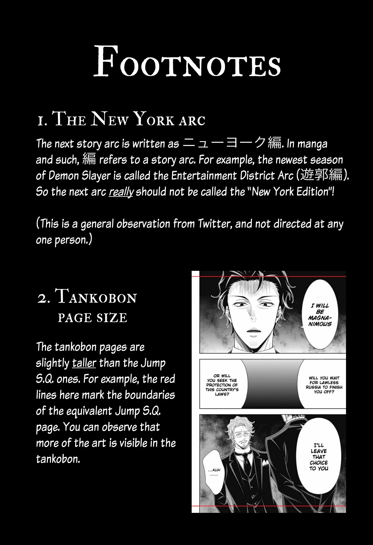 Yukoku no Moriarty Chapter 64.5 page 29 - Chapter 64.5: Volume 16 Extras