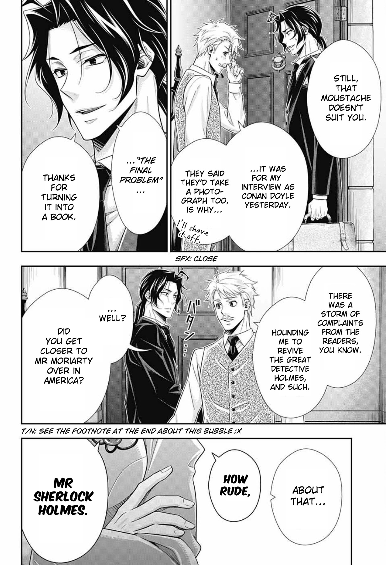 Yukoku no Moriarty Chapter 64 page 35 - Chapter 64: The Adventure of the Empty Hearts, Act 8