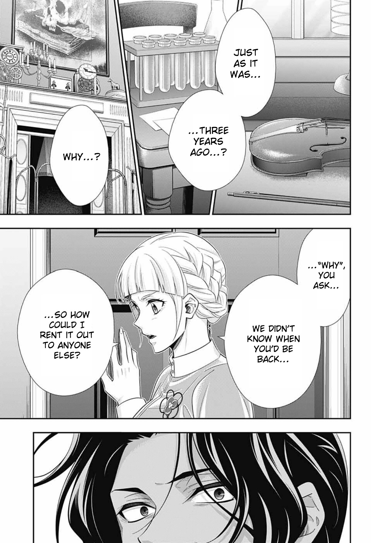 Yukoku no Moriarty Chapter 64 page 40 - Chapter 64: The Adventure of the Empty Hearts, Act 8