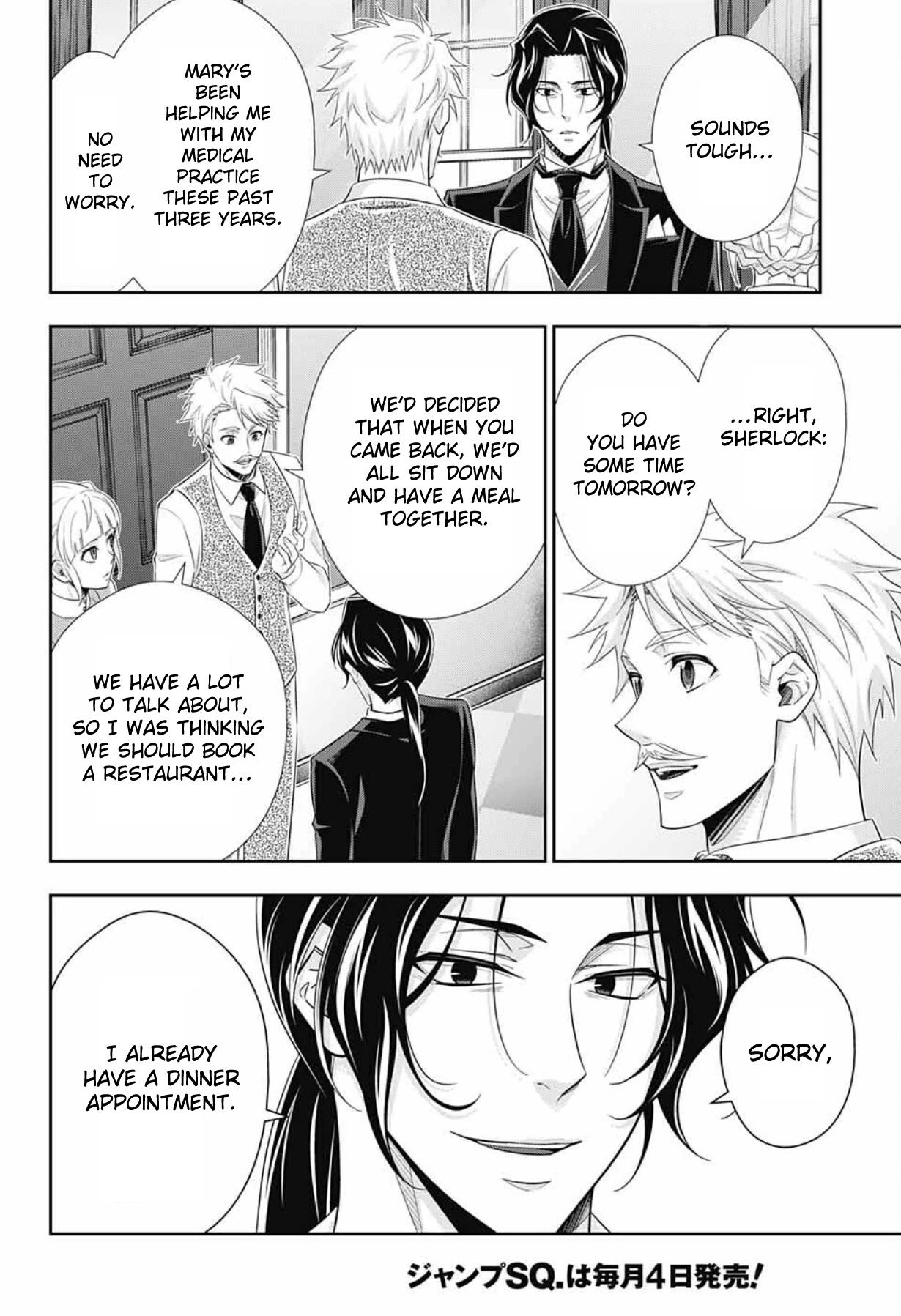 Yukoku no Moriarty Chapter 64 page 43 - Chapter 64: The Adventure of the Empty Hearts, Act 8