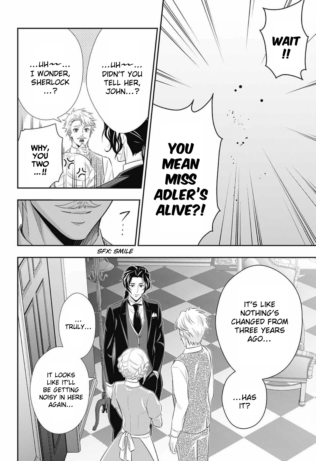 Yukoku no Moriarty Chapter 64 page 45 - Chapter 64: The Adventure of the Empty Hearts, Act 8