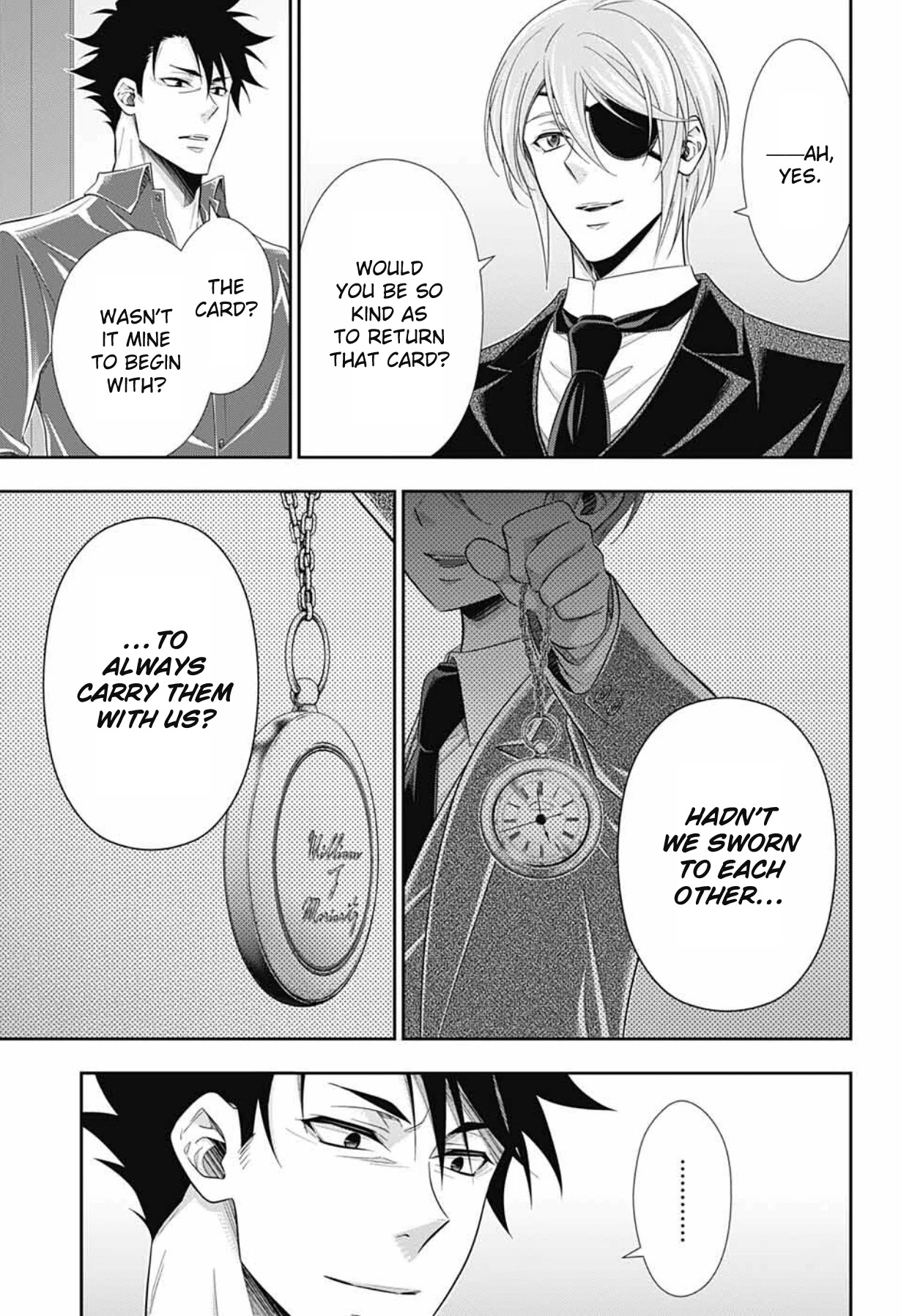 Yukoku no Moriarty Chapter 65 page 22 - Chapter 65: The Adventure of the Empty Hearts, Act 9
