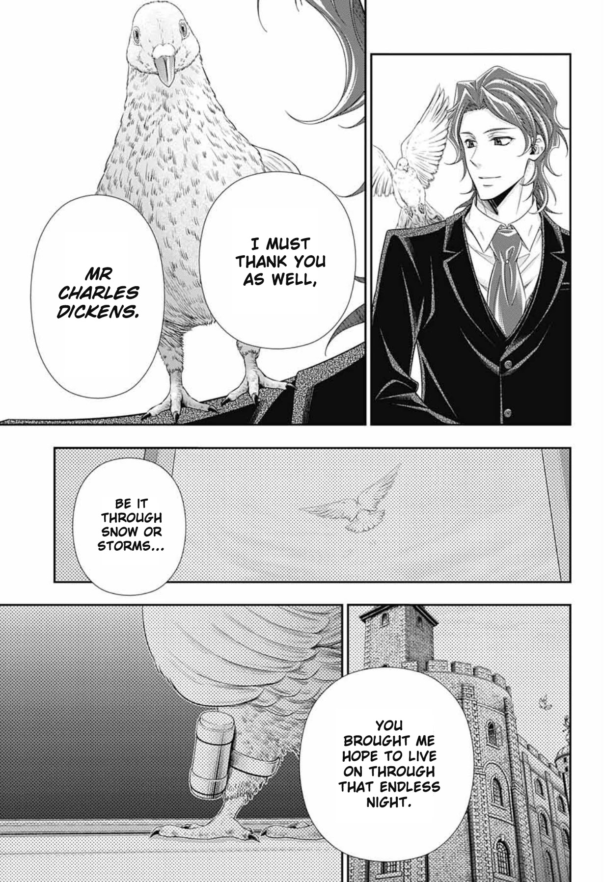Yukoku no Moriarty Chapter 65 page 34 - Chapter 65: The Adventure of the Empty Hearts, Act 9