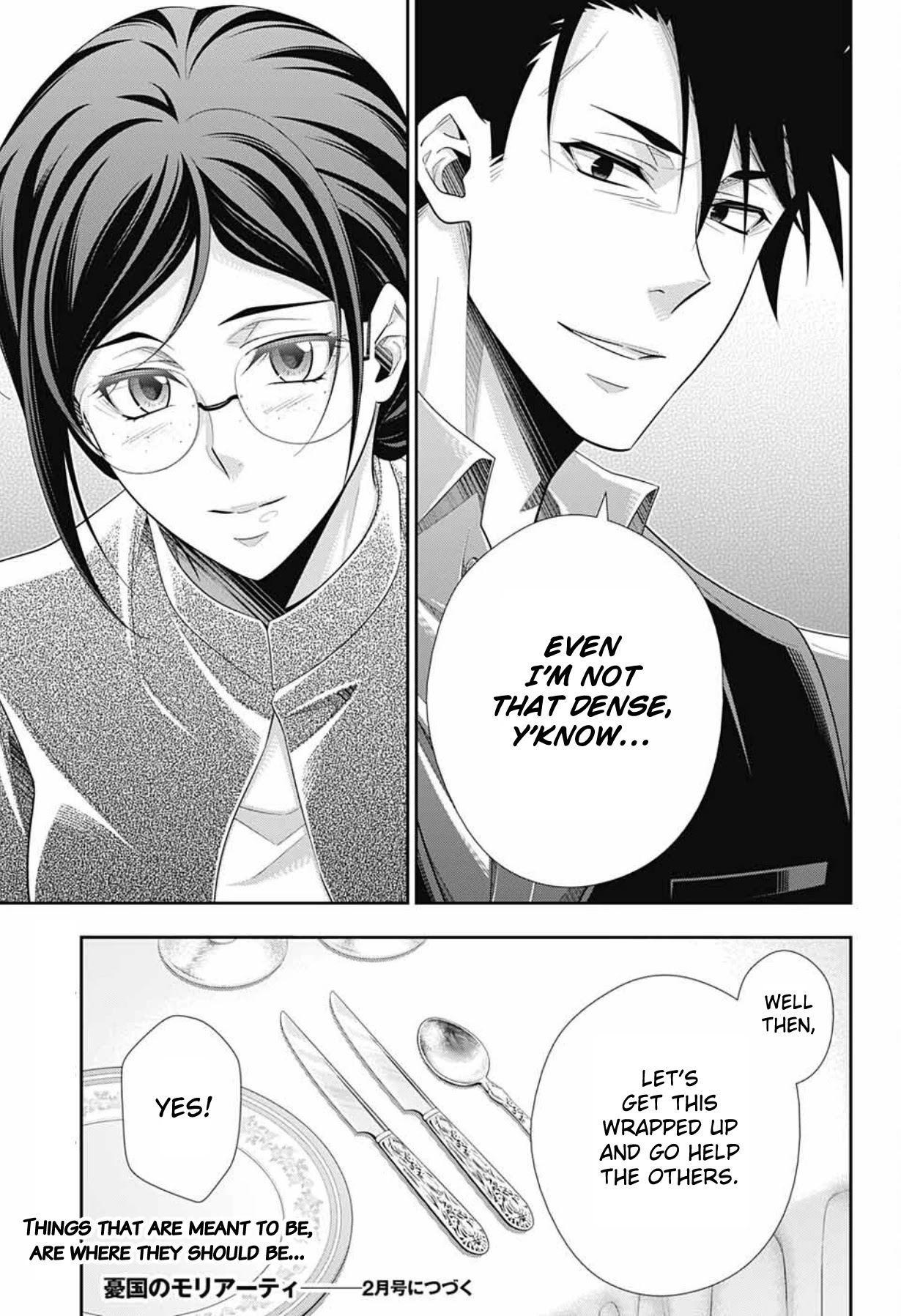 Yukoku no Moriarty Chapter 65 page 46 - Chapter 65: The Adventure of the Empty Hearts, Act 9