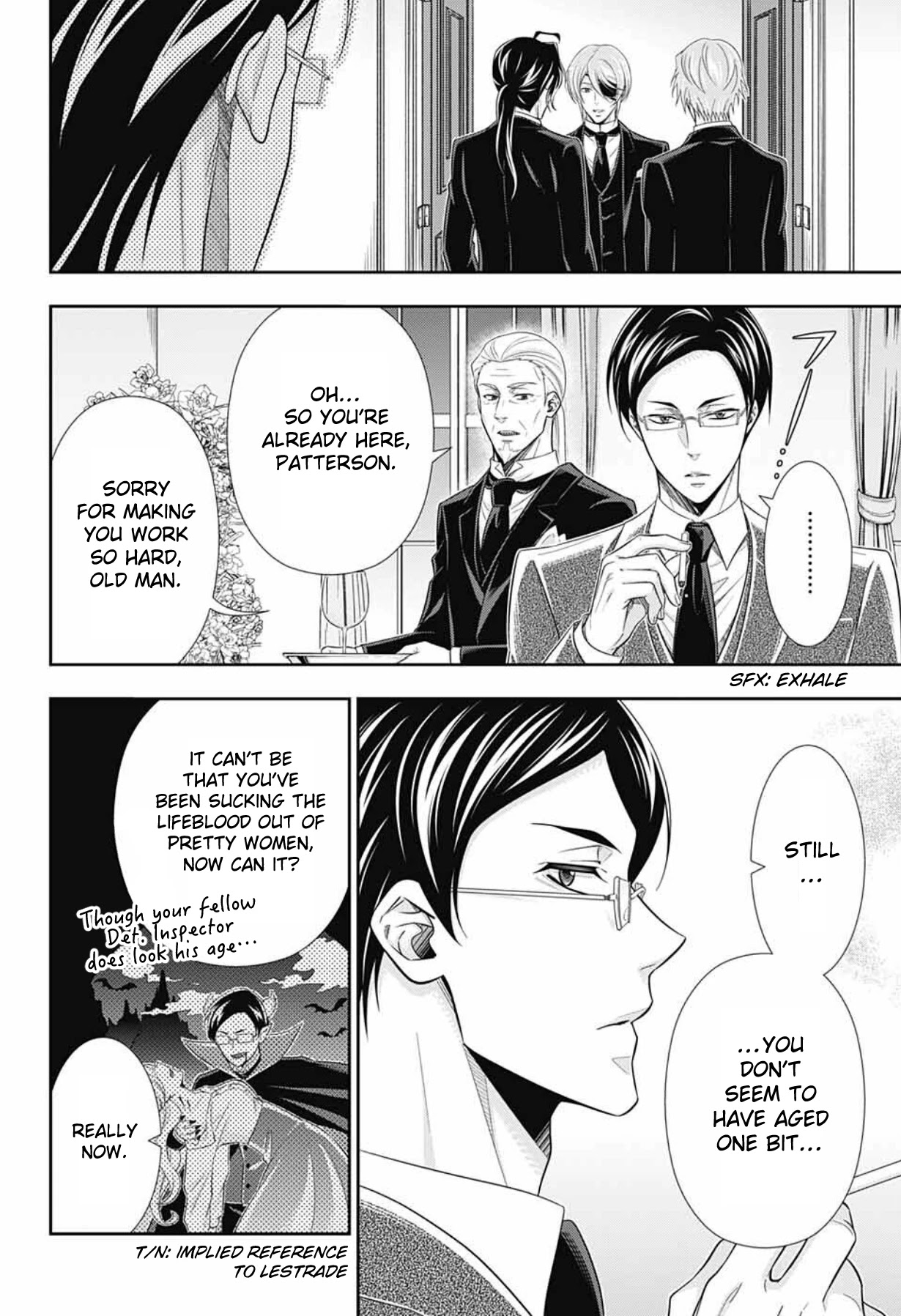 Yukoku no Moriarty Chapter 66 page 13 - Chapter 66: Unforgiven & Thanksgiving