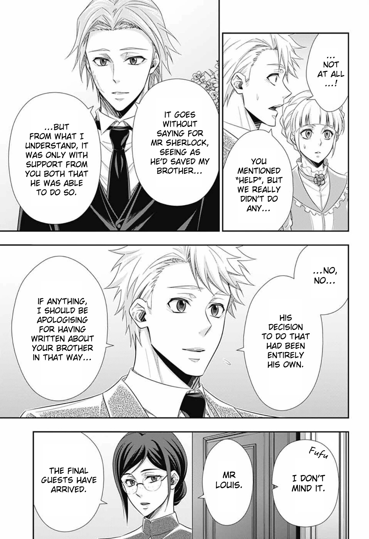 Yukoku no Moriarty Chapter 66 page 16 - Chapter 66: Unforgiven & Thanksgiving