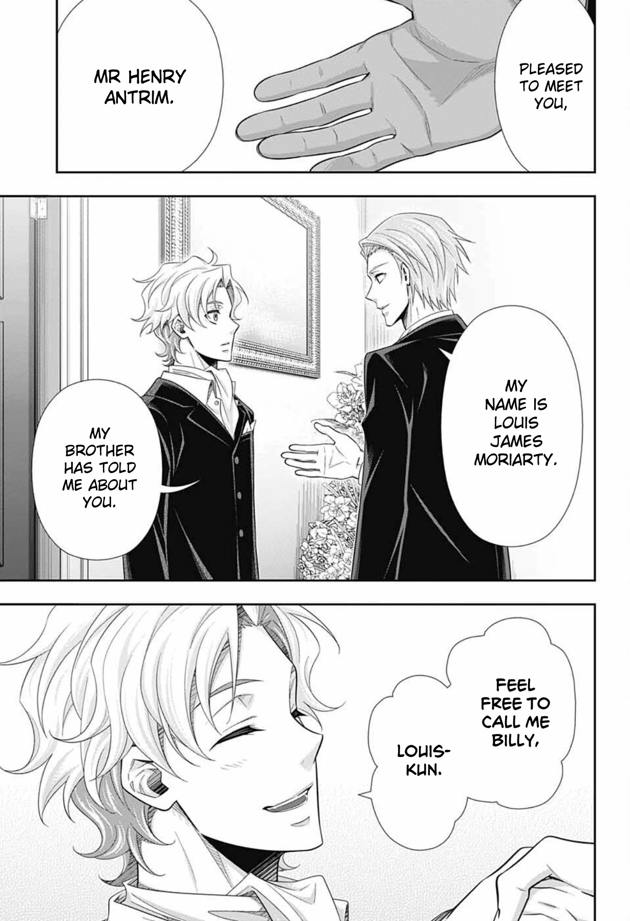 Yukoku no Moriarty Chapter 66 page 18 - Chapter 66: Unforgiven & Thanksgiving