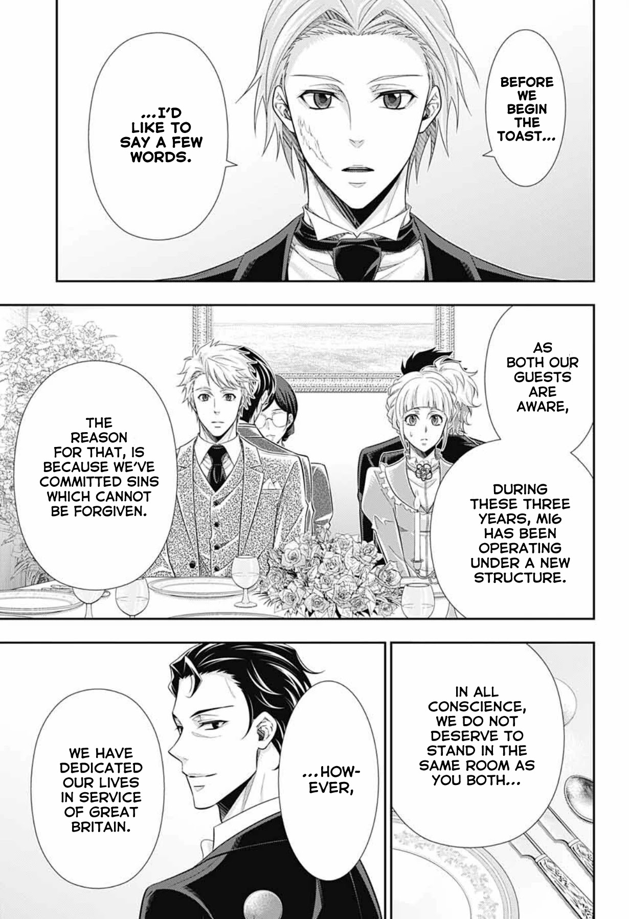 Yukoku no Moriarty Chapter 66 page 30 - Chapter 66: Unforgiven & Thanksgiving
