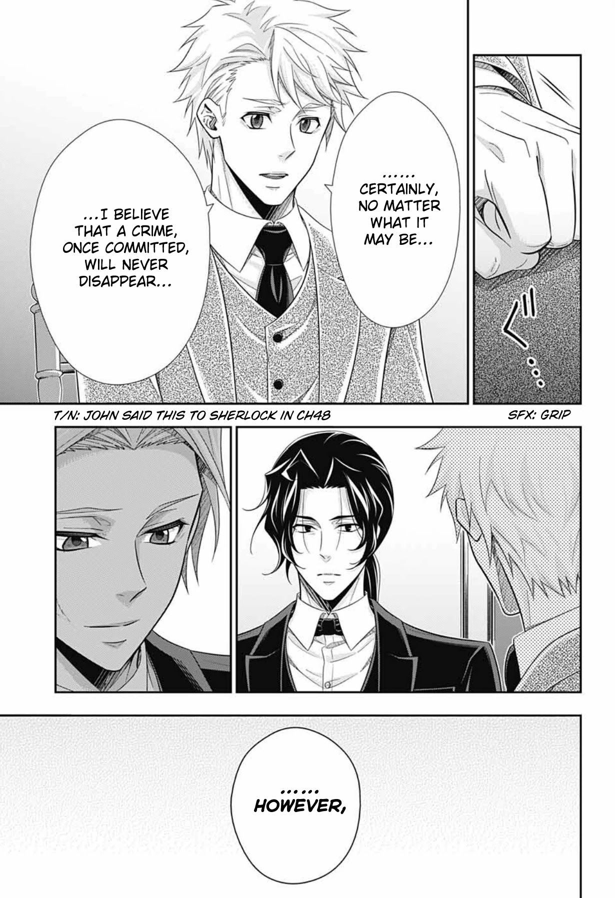 Yukoku no Moriarty Chapter 66 page 32 - Chapter 66: Unforgiven & Thanksgiving