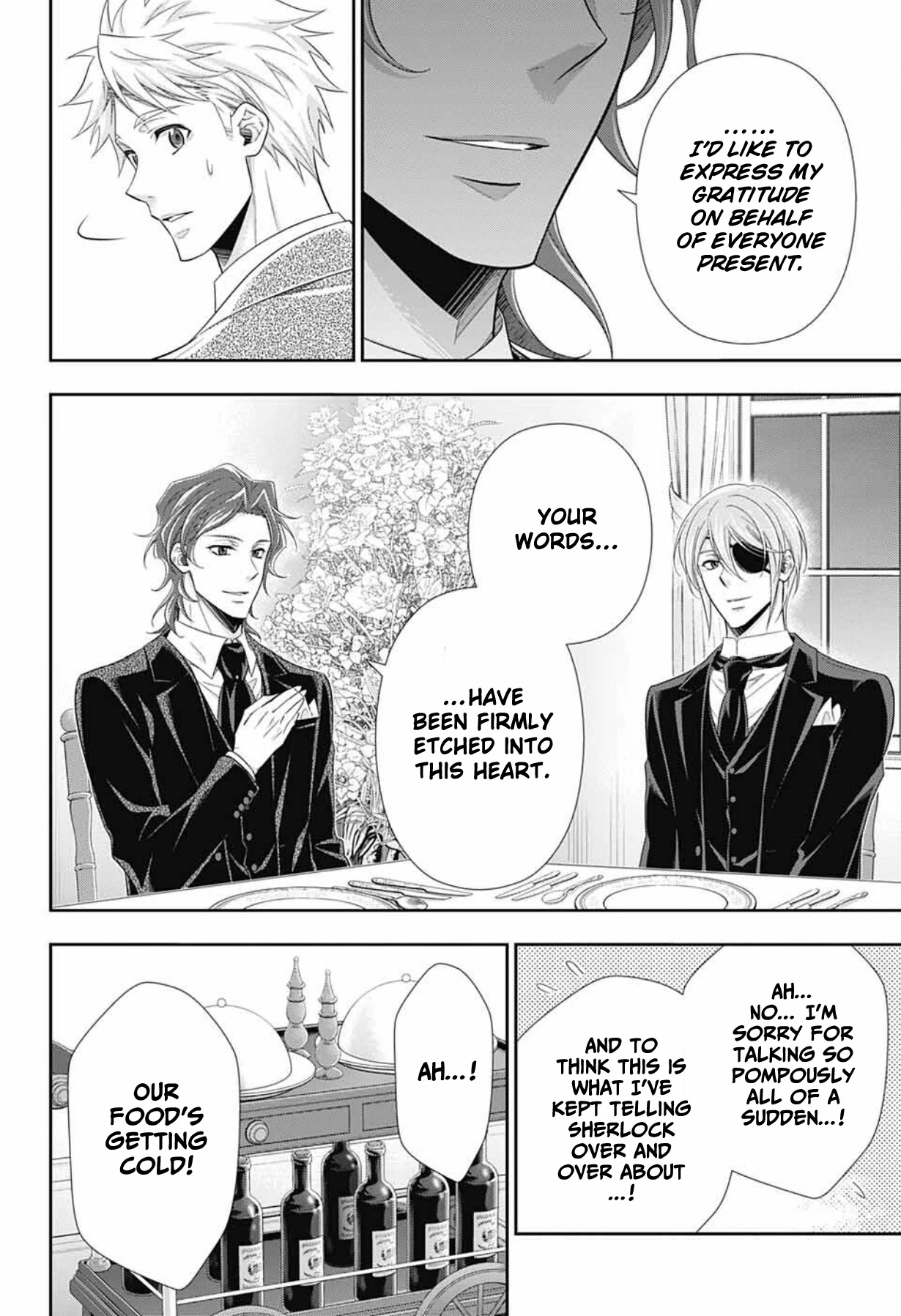 Yukoku no Moriarty Chapter 66 page 35 - Chapter 66: Unforgiven & Thanksgiving