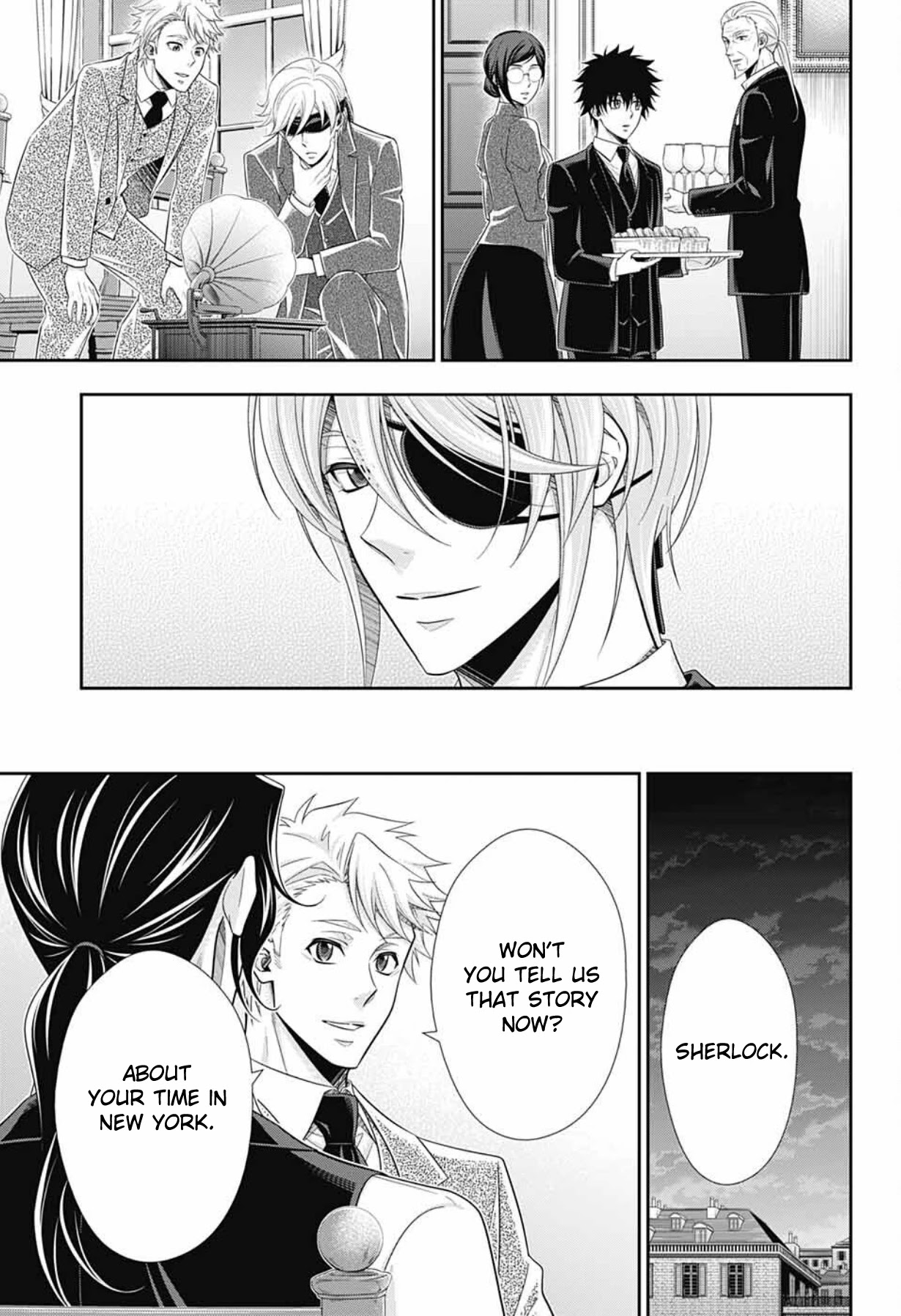 Yukoku no Moriarty Chapter 66 page 38 - Chapter 66: Unforgiven & Thanksgiving