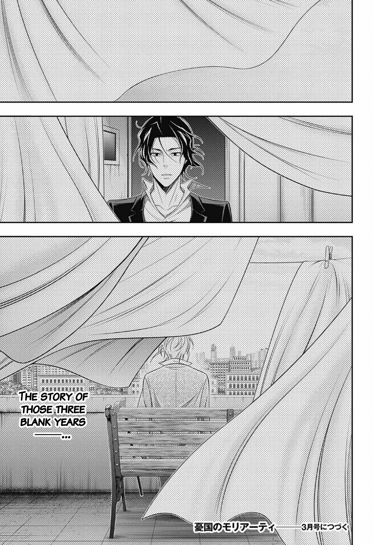 Yukoku no Moriarty Chapter 66 page 40 - Chapter 66: Unforgiven & Thanksgiving