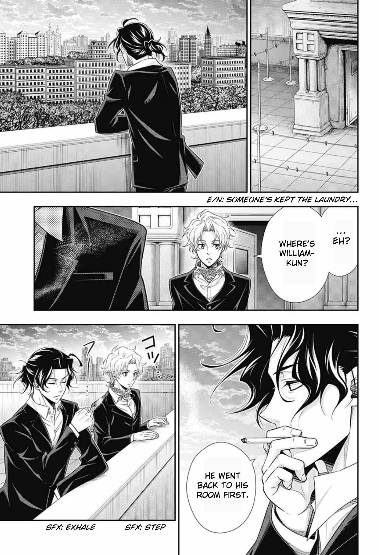 Yukoku no Moriarty Chapter 67 page 27 - Chapter 67: The Valley of Fellows, Act 1