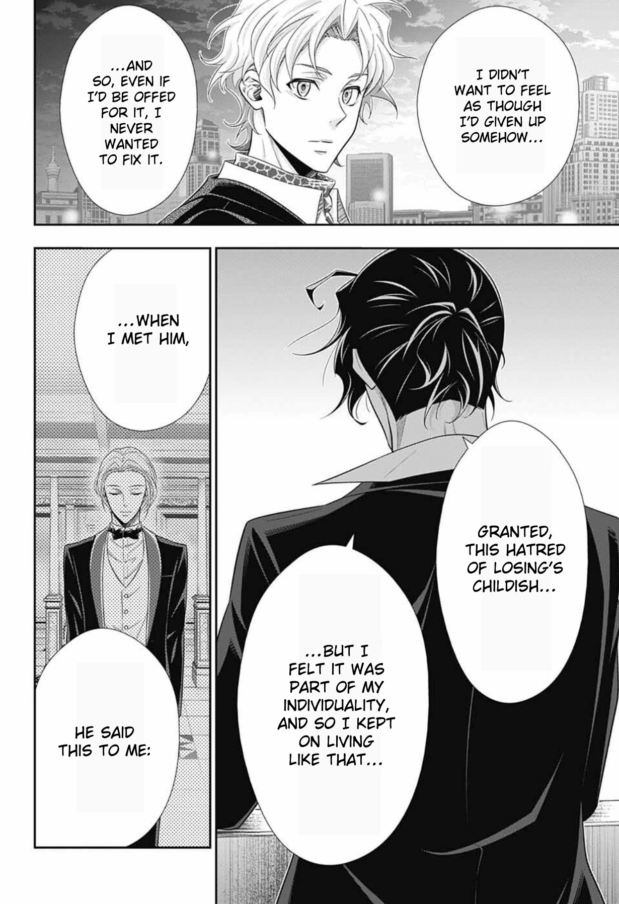 Yukoku no Moriarty Chapter 67 page 30 - Chapter 67: The Valley of Fellows, Act 1