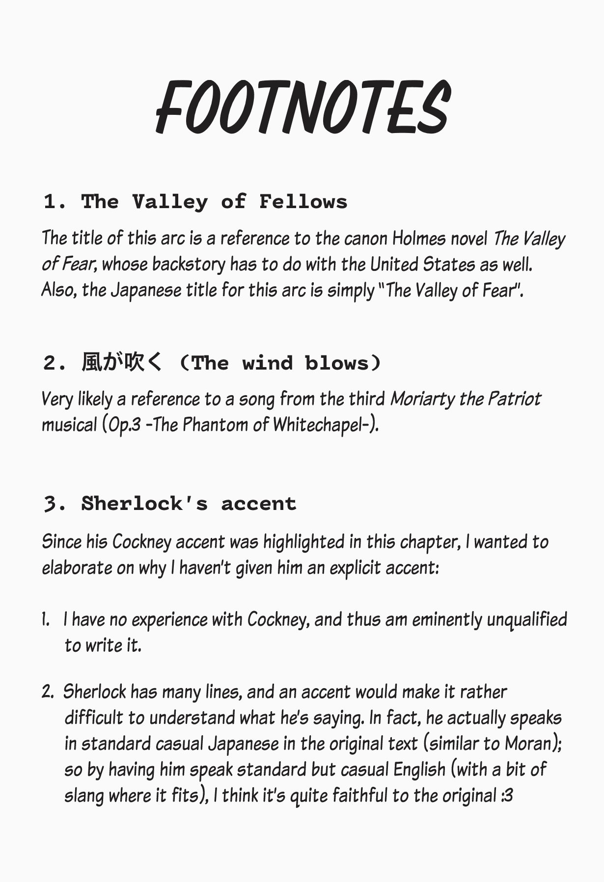 Yukoku no Moriarty Chapter 67 page 34 - Chapter 67: The Valley of Fellows, Act 1