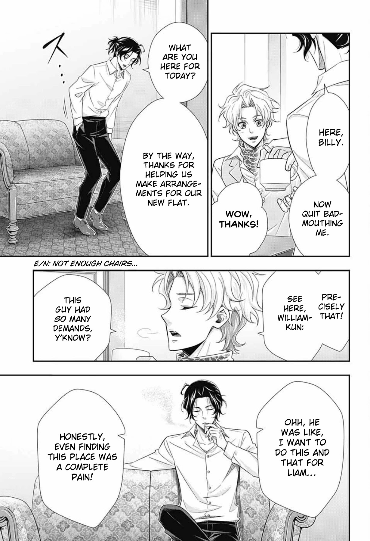 Yukoku no Moriarty Chapter 68 page 14 - Chapter 68: The Valley of Fellows, Act 2