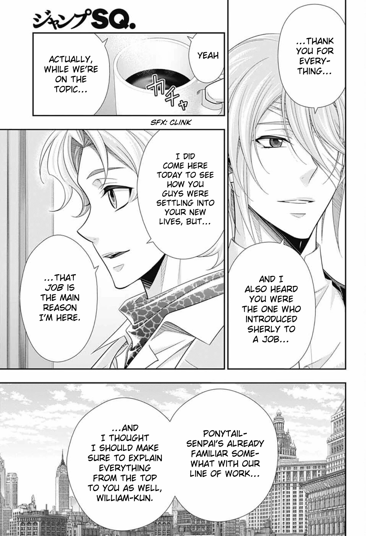 Yukoku no Moriarty Chapter 68 page 16 - Chapter 68: The Valley of Fellows, Act 2