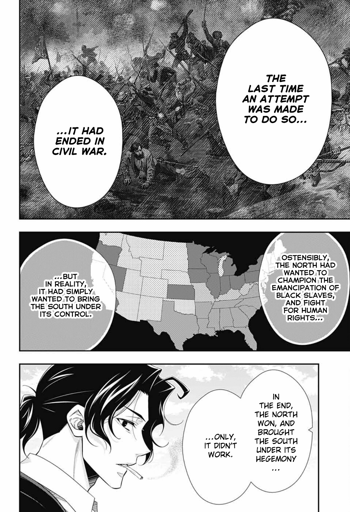 Yukoku no Moriarty Chapter 68 page 23 - Chapter 68: The Valley of Fellows, Act 2