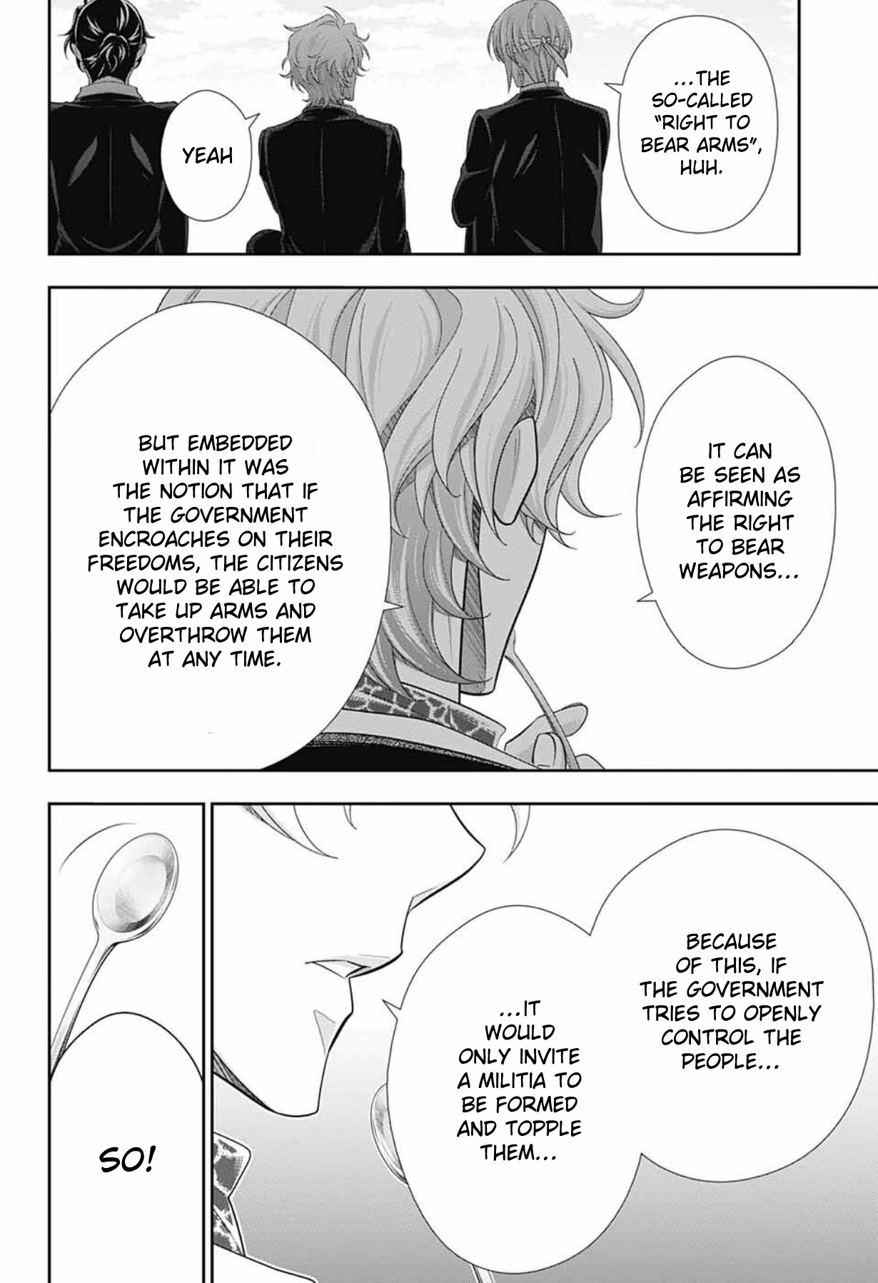 Yukoku no Moriarty Chapter 68 page 25 - Chapter 68: The Valley of Fellows, Act 2
