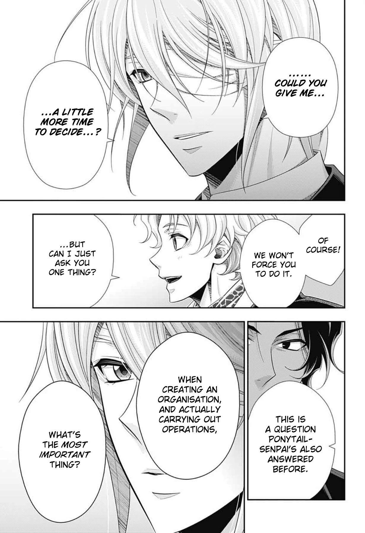 Yukoku no Moriarty Chapter 68 page 32 - Chapter 68: The Valley of Fellows, Act 2