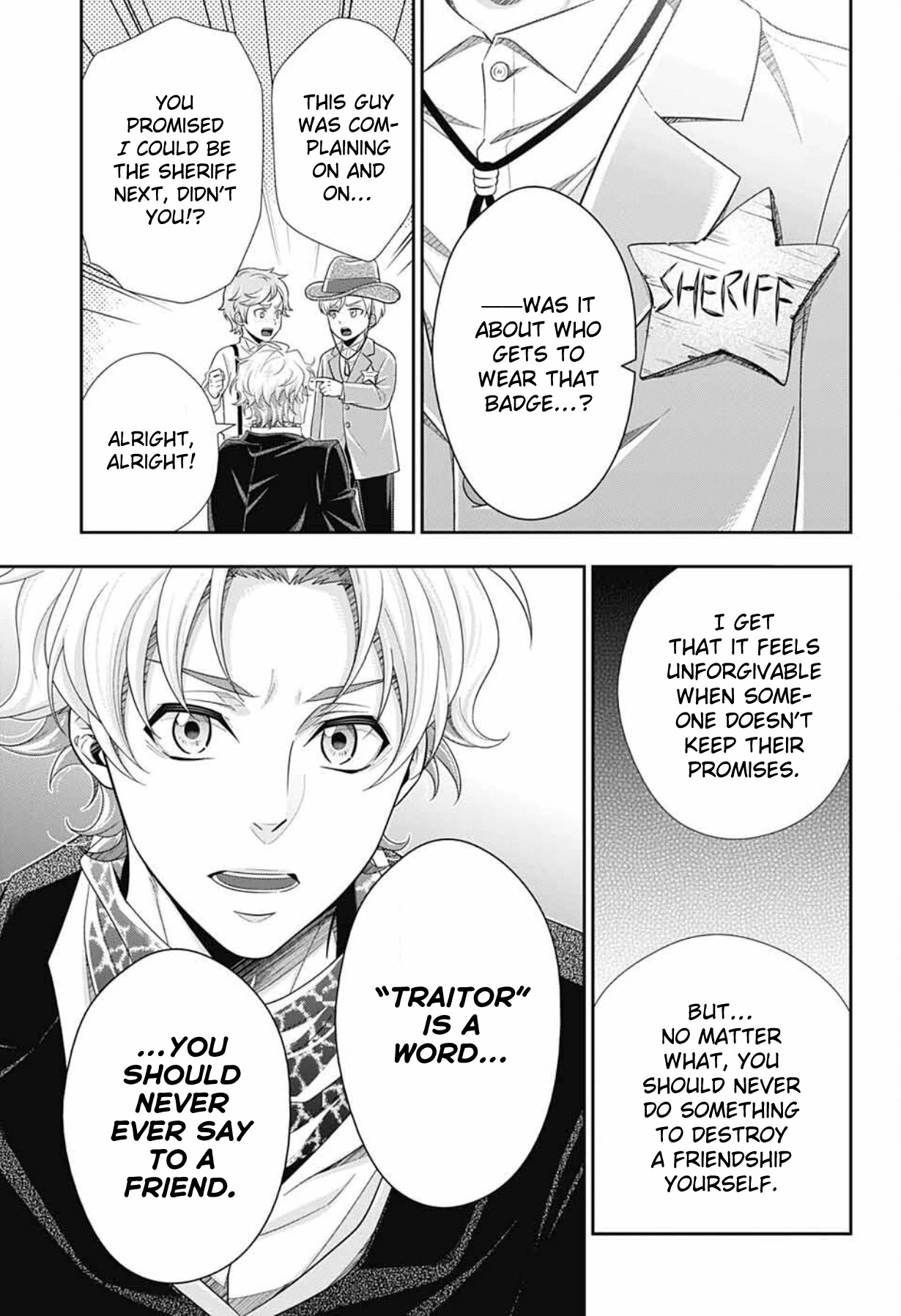 Yukoku no Moriarty Chapter 68 page 42 - Chapter 68: The Valley of Fellows, Act 2