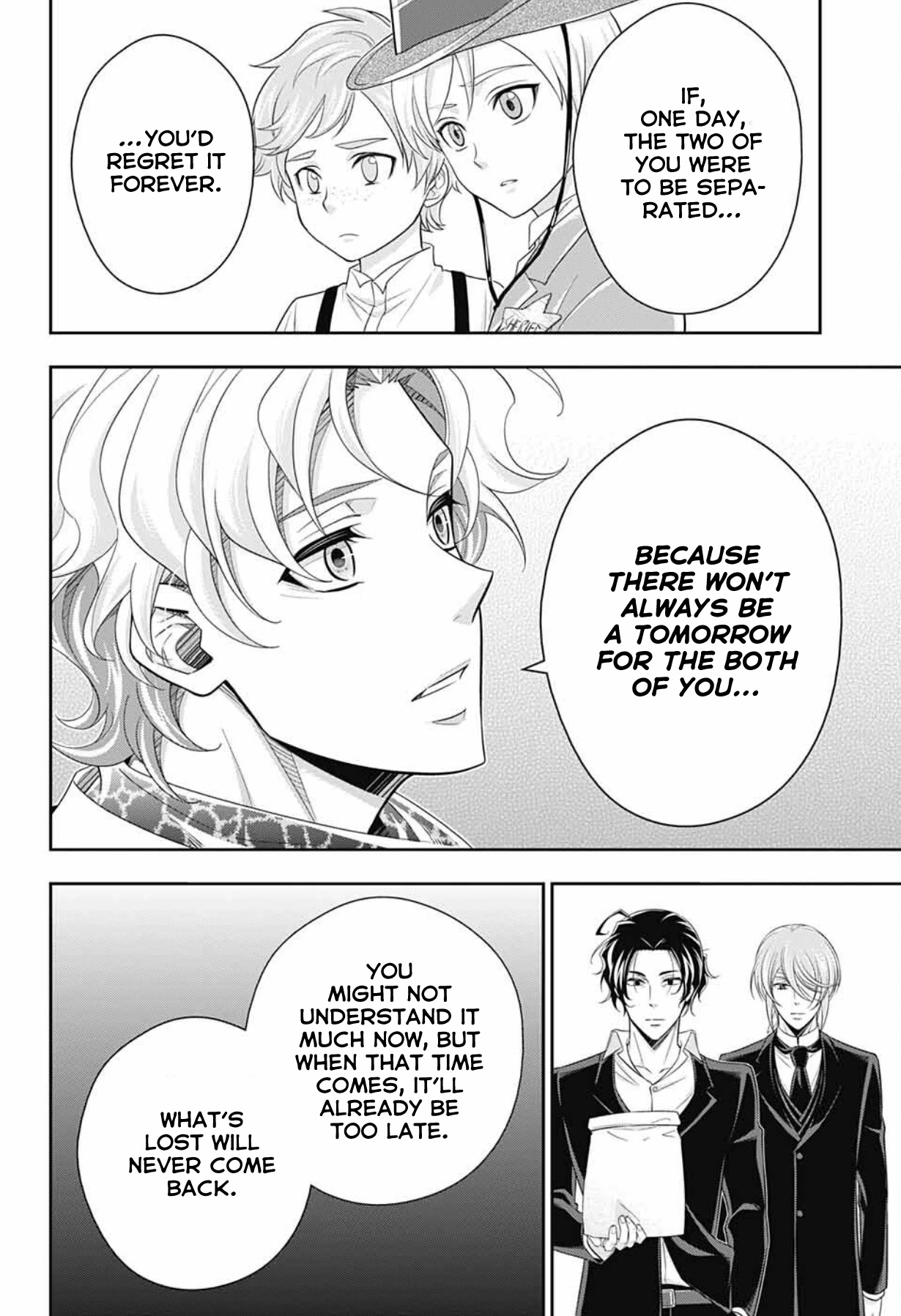 Yukoku no Moriarty Chapter 68 page 43 - Chapter 68: The Valley of Fellows, Act 2