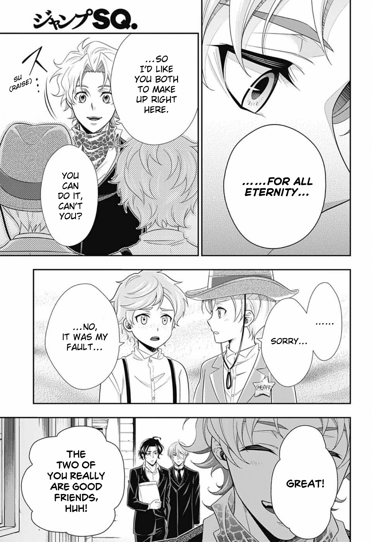 Yukoku no Moriarty Chapter 68 page 44 - Chapter 68: The Valley of Fellows, Act 2