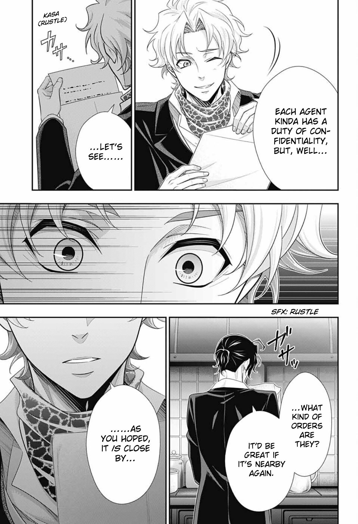Yukoku no Moriarty Chapter 68 page 46 - Chapter 68: The Valley of Fellows, Act 2