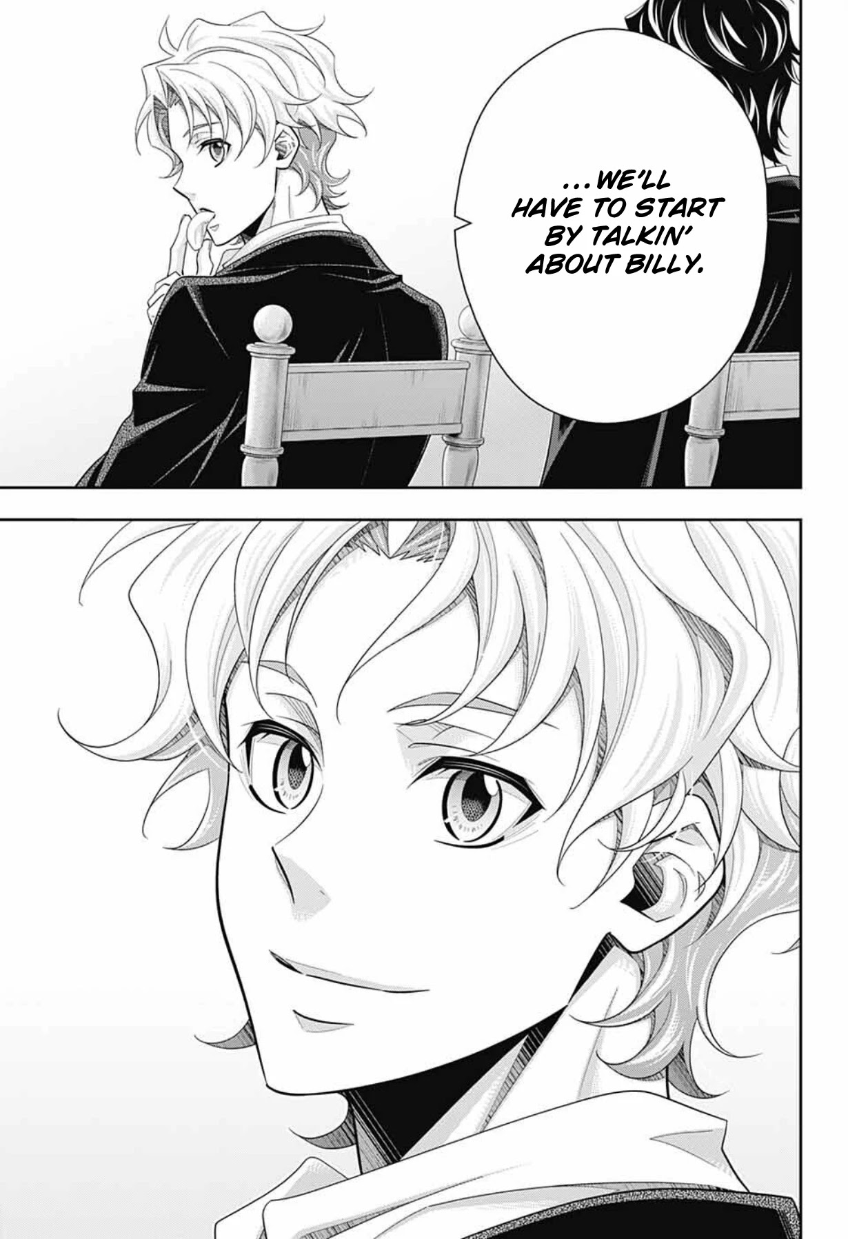 Yukoku no Moriarty Chapter 68 page 6 - Chapter 68: The Valley of Fellows, Act 2