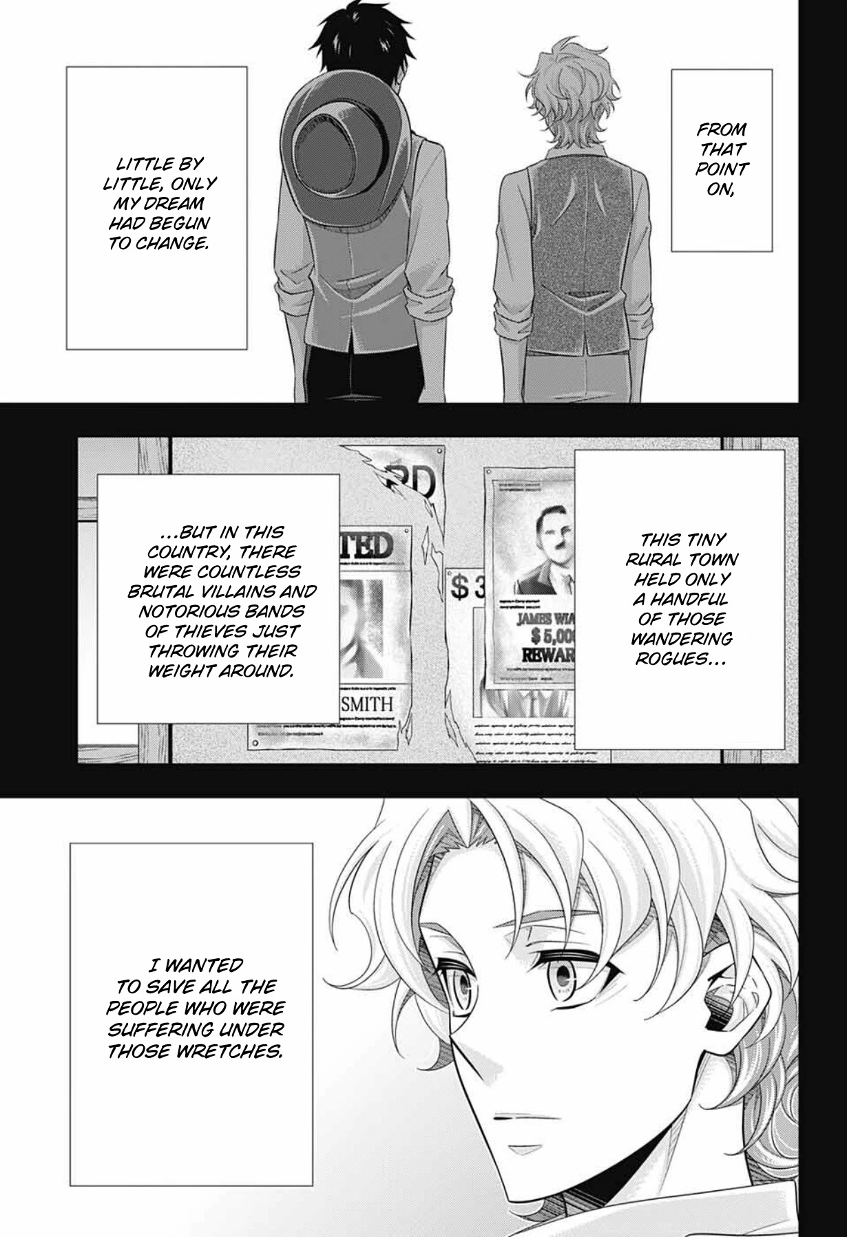 Yukoku no Moriarty Chapter 69 page 13 - Chapter 69: The Valley of Fellows, Act 3