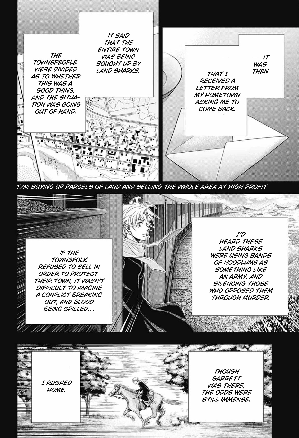 Yukoku no Moriarty Chapter 69 page 18 - Chapter 69: The Valley of Fellows, Act 3