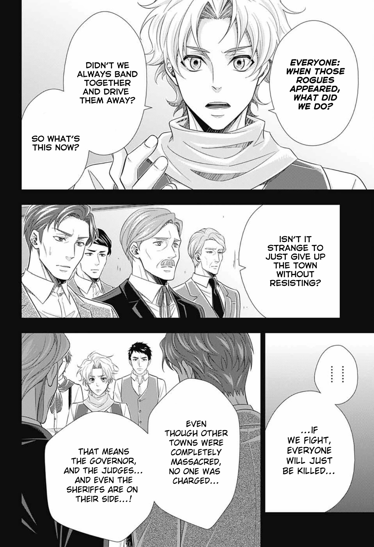 Yukoku no Moriarty Chapter 69 page 22 - Chapter 69: The Valley of Fellows, Act 3