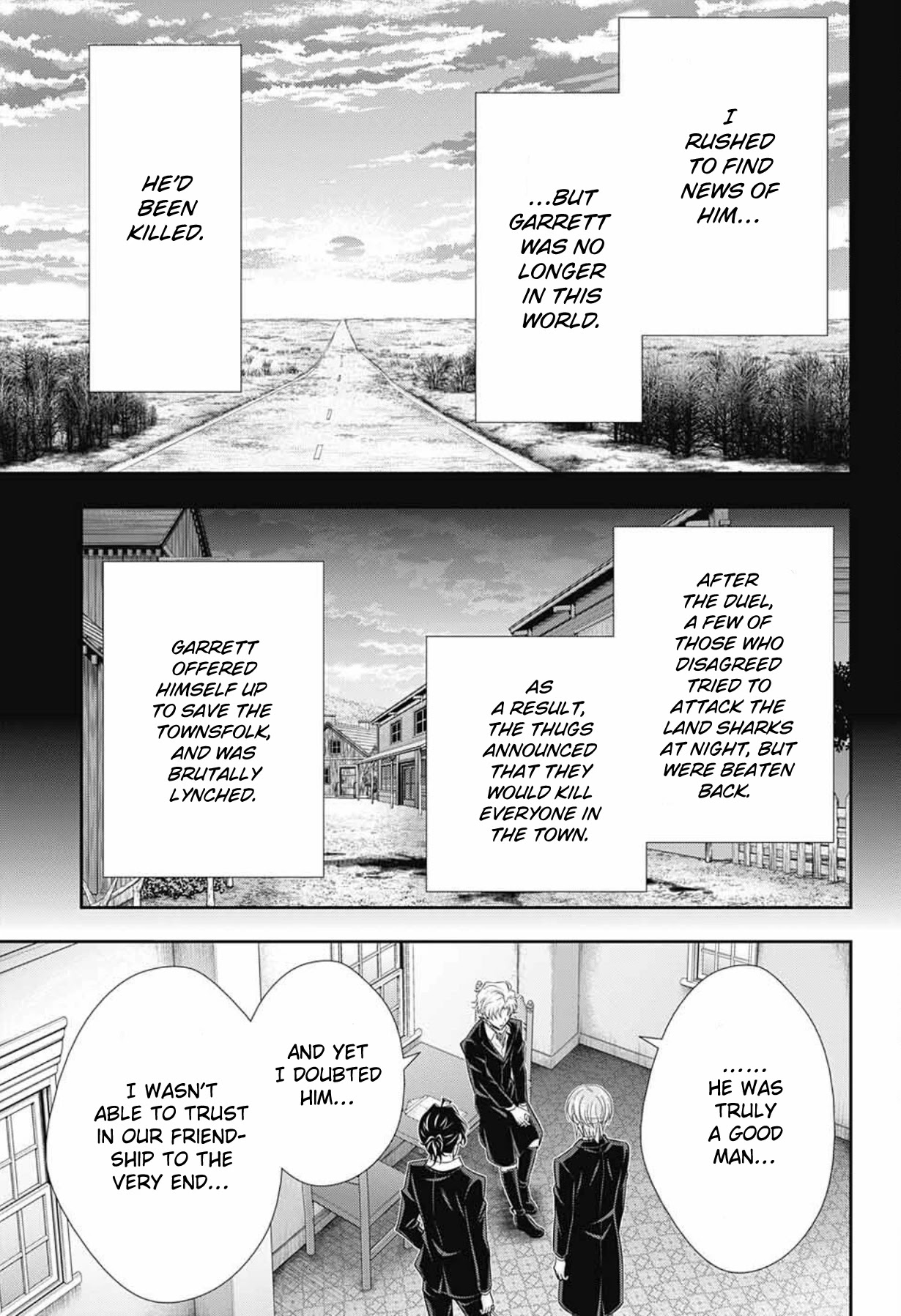 Yukoku no Moriarty Chapter 69 page 44 - Chapter 69: The Valley of Fellows, Act 3