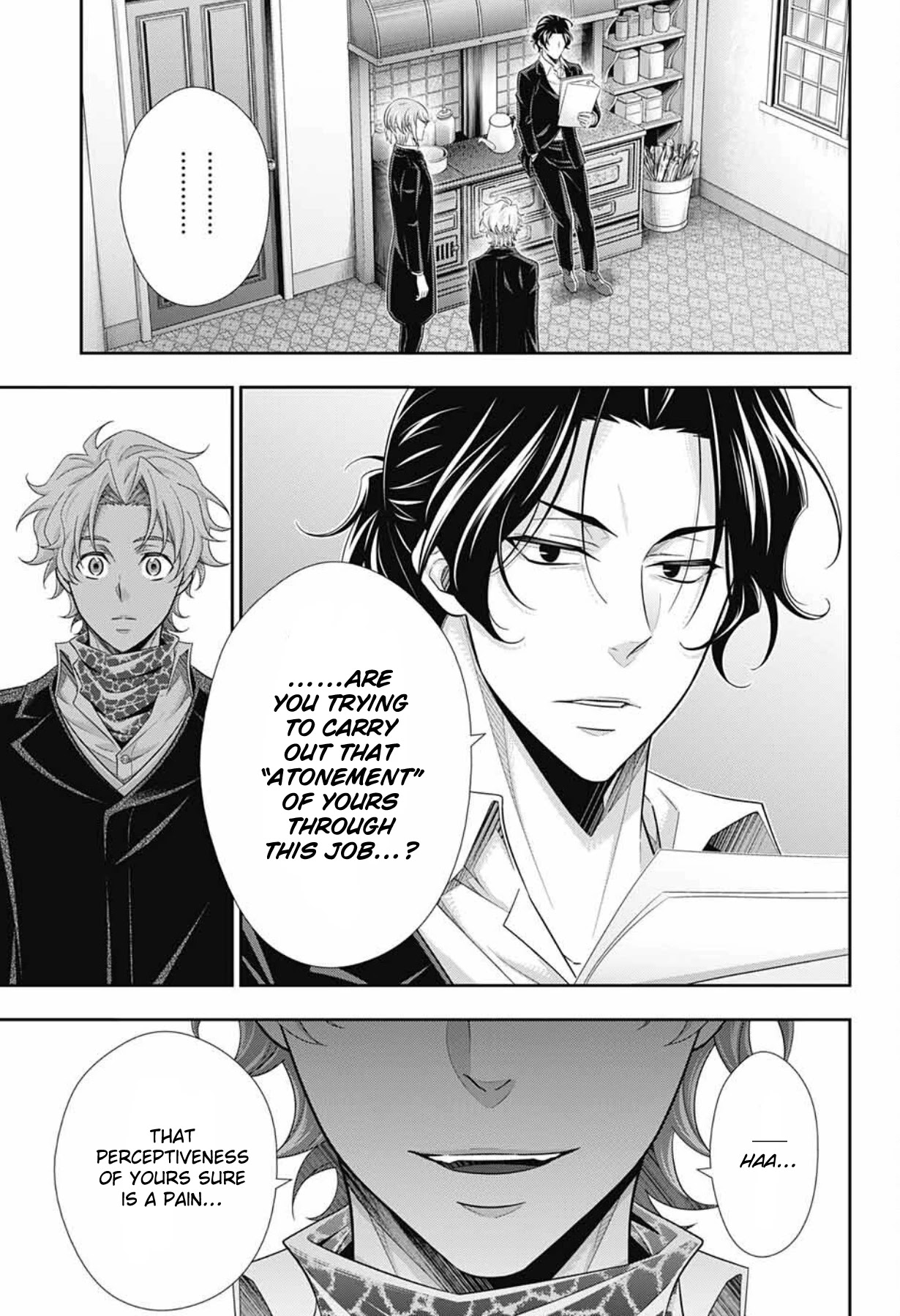 Yukoku no Moriarty Chapter 69 page 5 - Chapter 69: The Valley of Fellows, Act 3