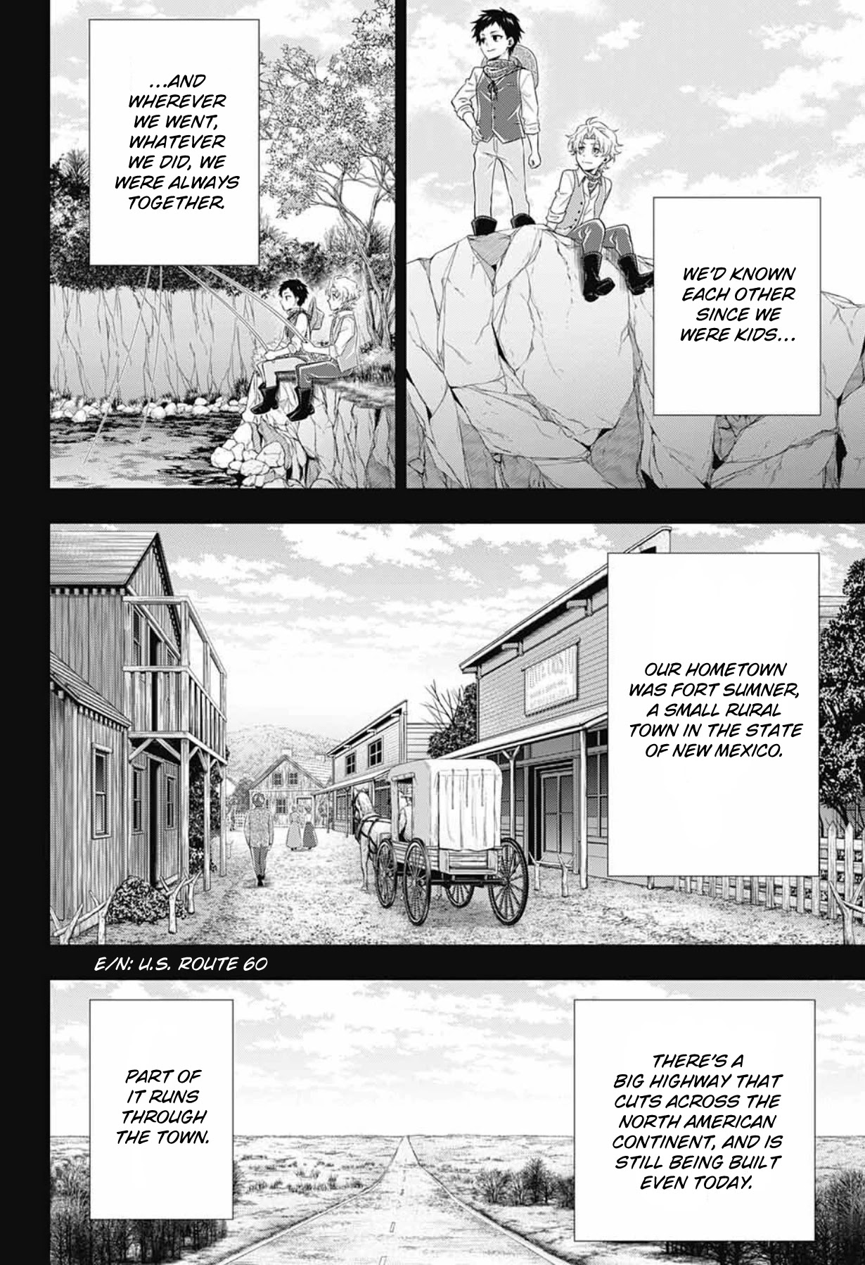 Yukoku no Moriarty Chapter 69 page 8 - Chapter 69: The Valley of Fellows, Act 3