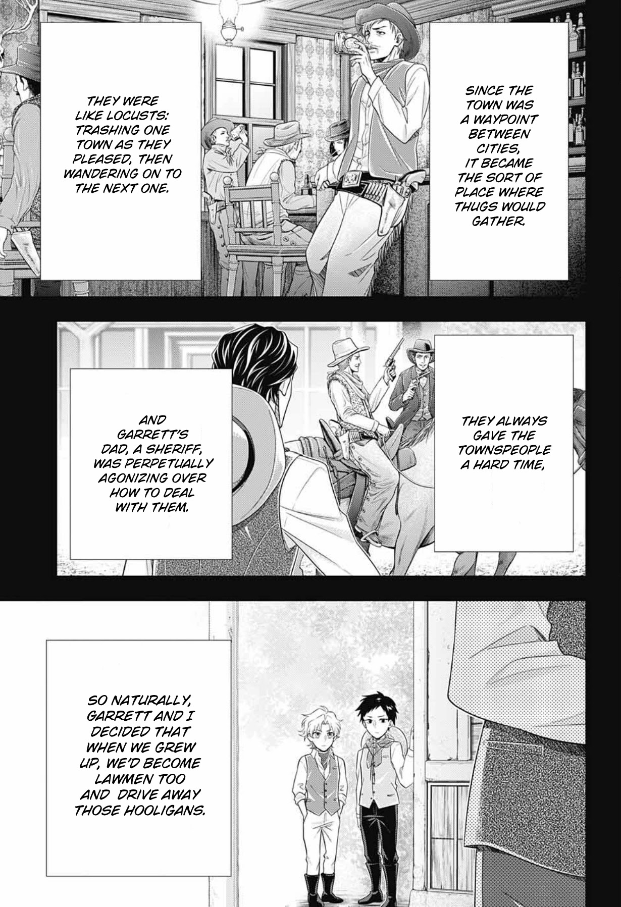 Yukoku no Moriarty Chapter 69 page 9 - Chapter 69: The Valley of Fellows, Act 3