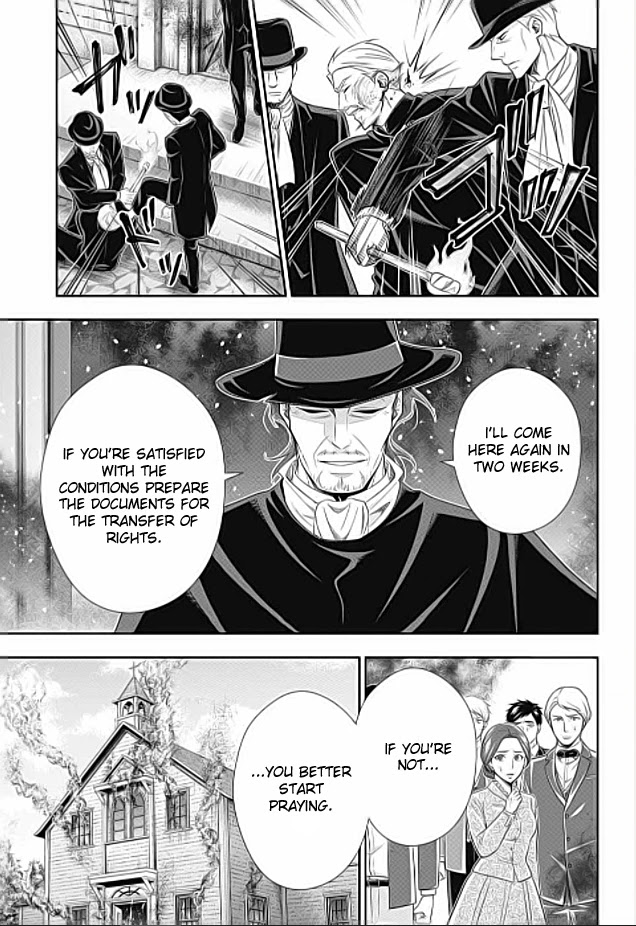 Yukoku no Moriarty Chapter 70 page 13 - Chapter 70: The Valley of Fellows, Act 4