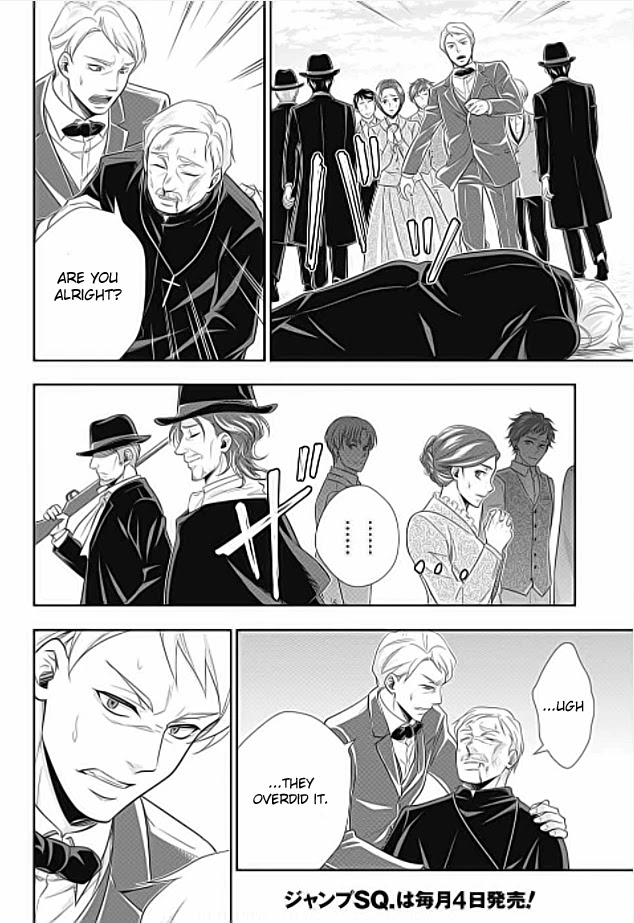 Yukoku no Moriarty Chapter 70 page 14 - Chapter 70: The Valley of Fellows, Act 4
