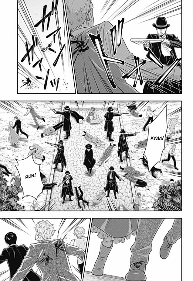 Yukoku no Moriarty Chapter 70 page 19 - Chapter 70: The Valley of Fellows, Act 4