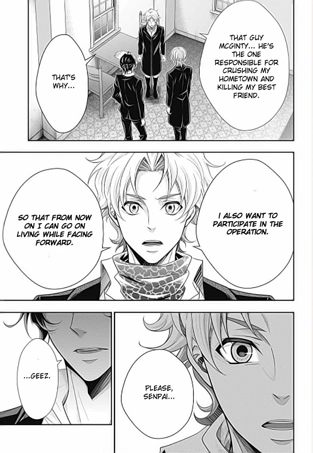Yukoku no Moriarty Chapter 70 page 25 - Chapter 70: The Valley of Fellows, Act 4