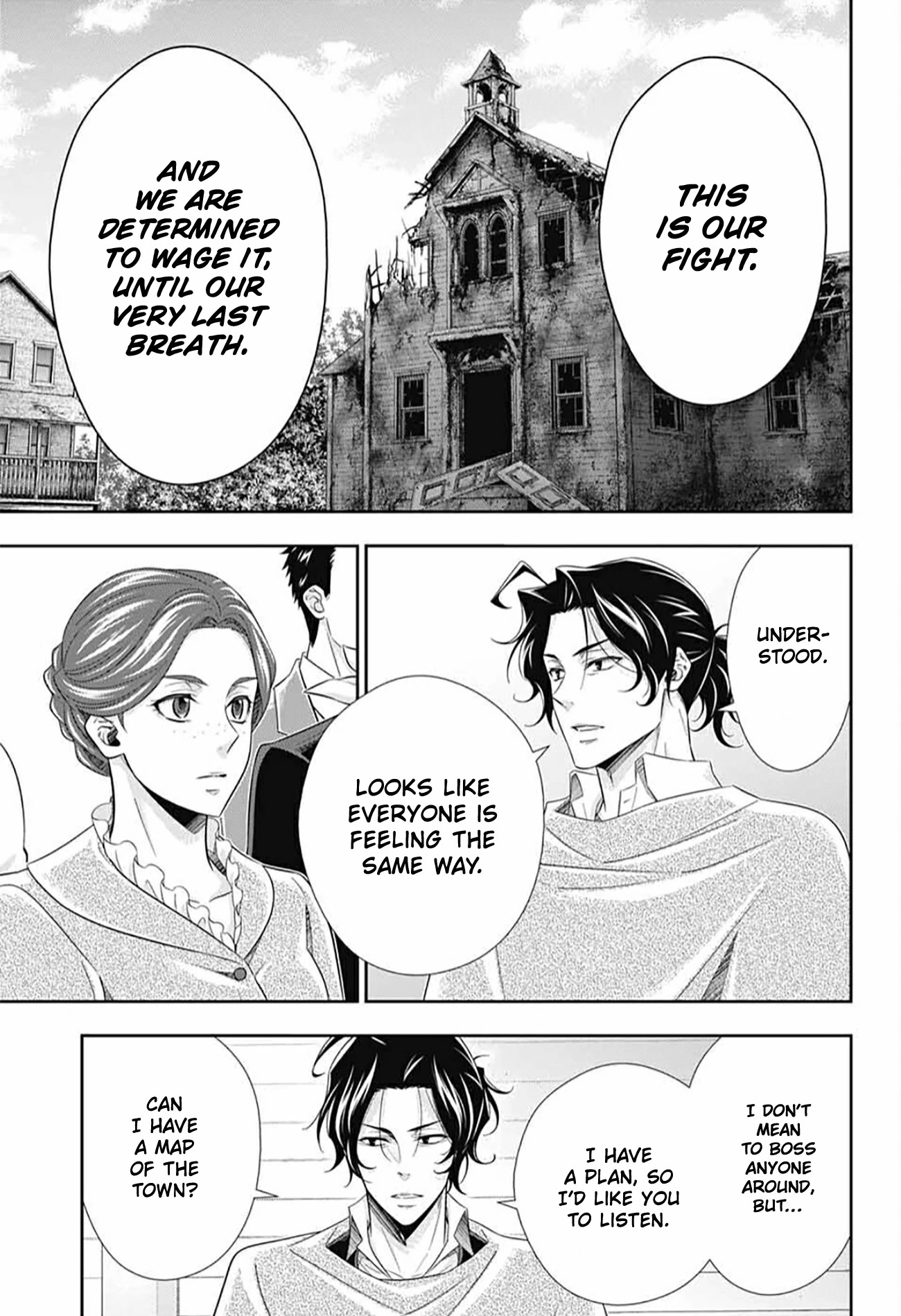 Yukoku no Moriarty Chapter 72 page 18 - Chapter 72: The Valley of Fellows, Act 6