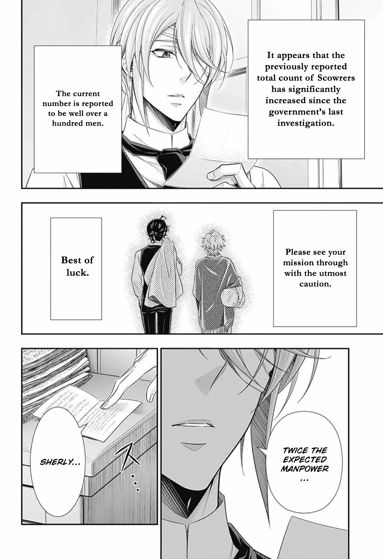 Yukoku no Moriarty Chapter 72 page 31 - Chapter 72: The Valley of Fellows, Act 6