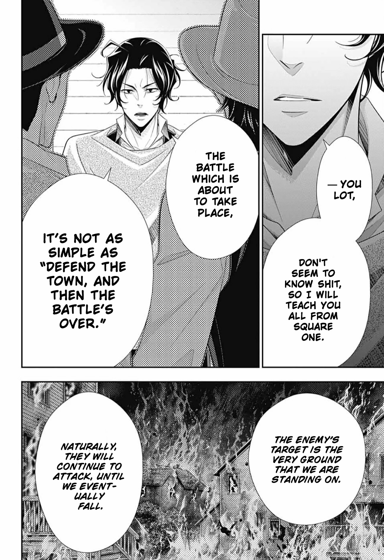 Yukoku no Moriarty Chapter 72 page 9 - Chapter 72: The Valley of Fellows, Act 6