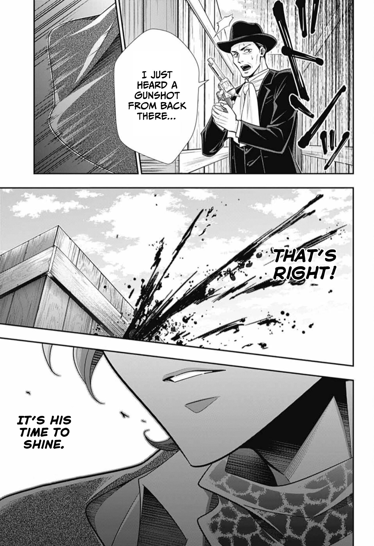 Yukoku no Moriarty Chapter 73 page 17 - Chapter 73: The Valley of Fellows: Act 7