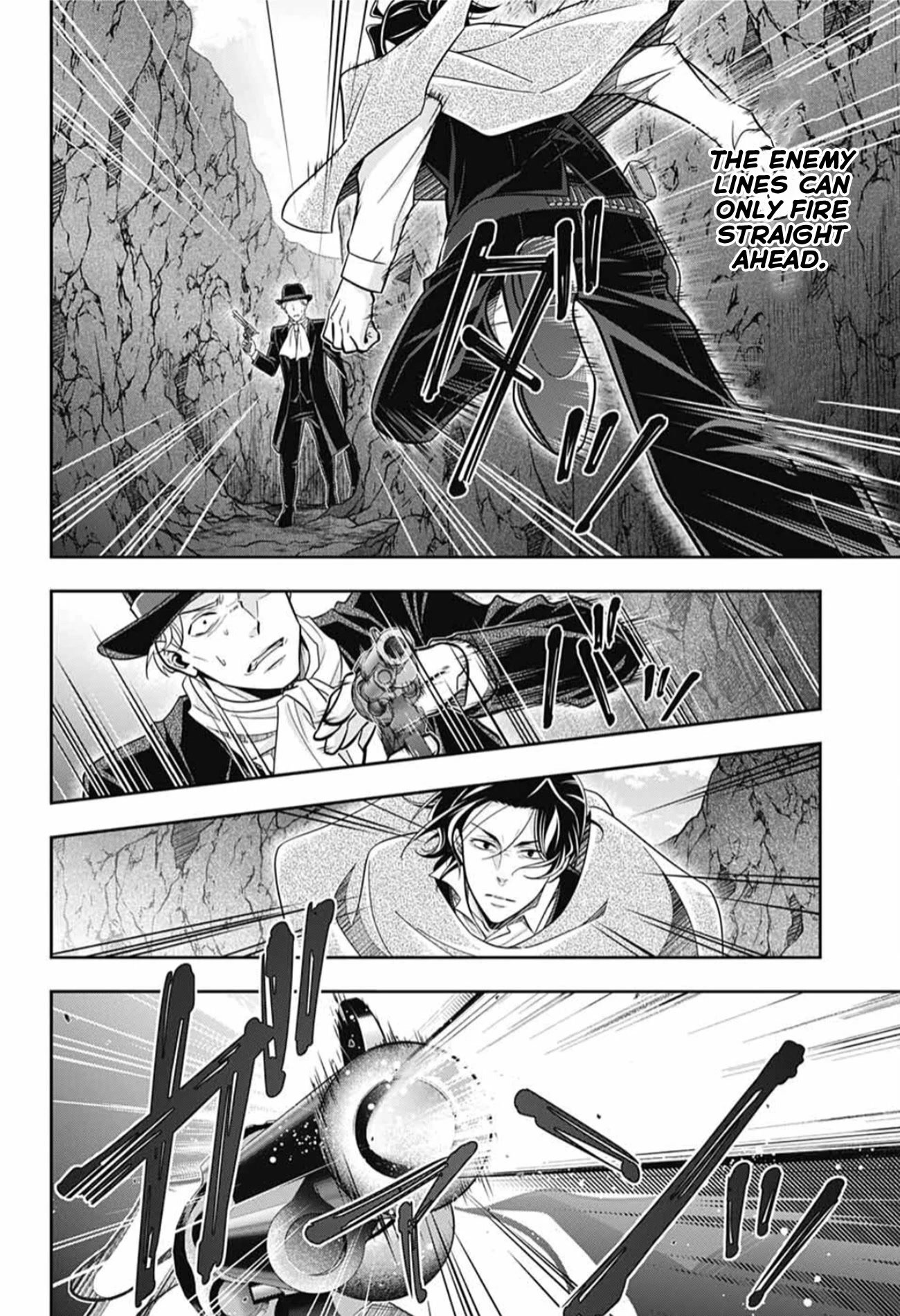 Yukoku no Moriarty Chapter 73 page 22 - Chapter 73: The Valley of Fellows: Act 7