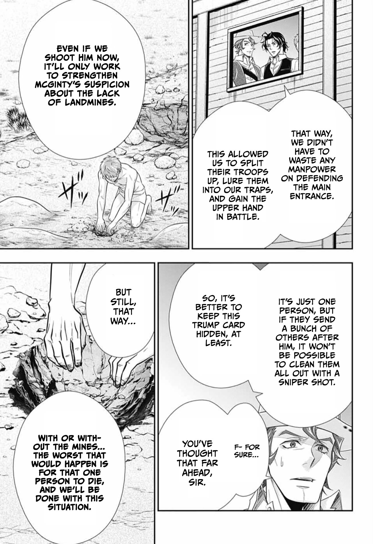 Yukoku no Moriarty Chapter 73 page 33 - Chapter 73: The Valley of Fellows: Act 7