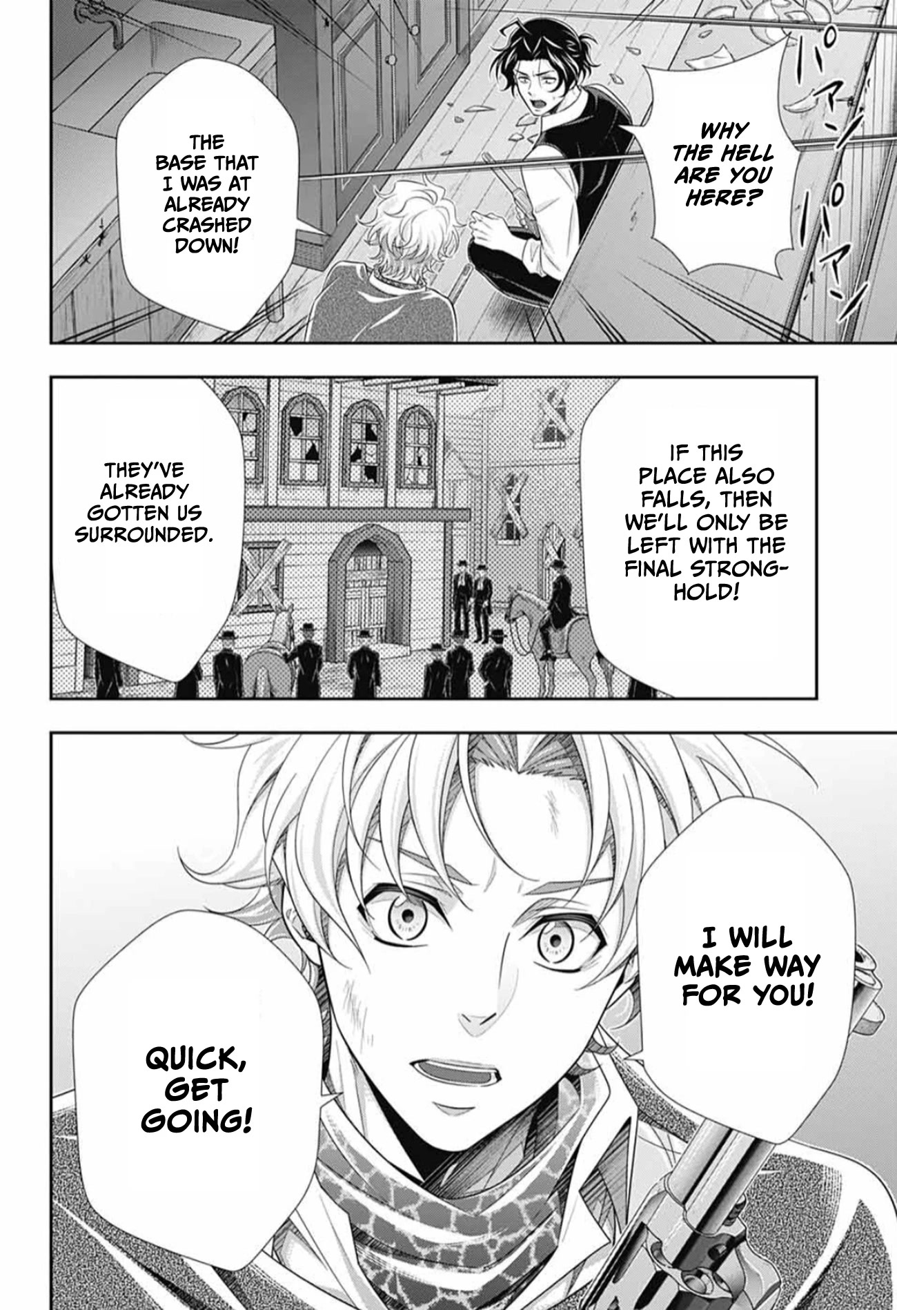 Yukoku no Moriarty Chapter 73 page 40 - Chapter 73: The Valley of Fellows: Act 7