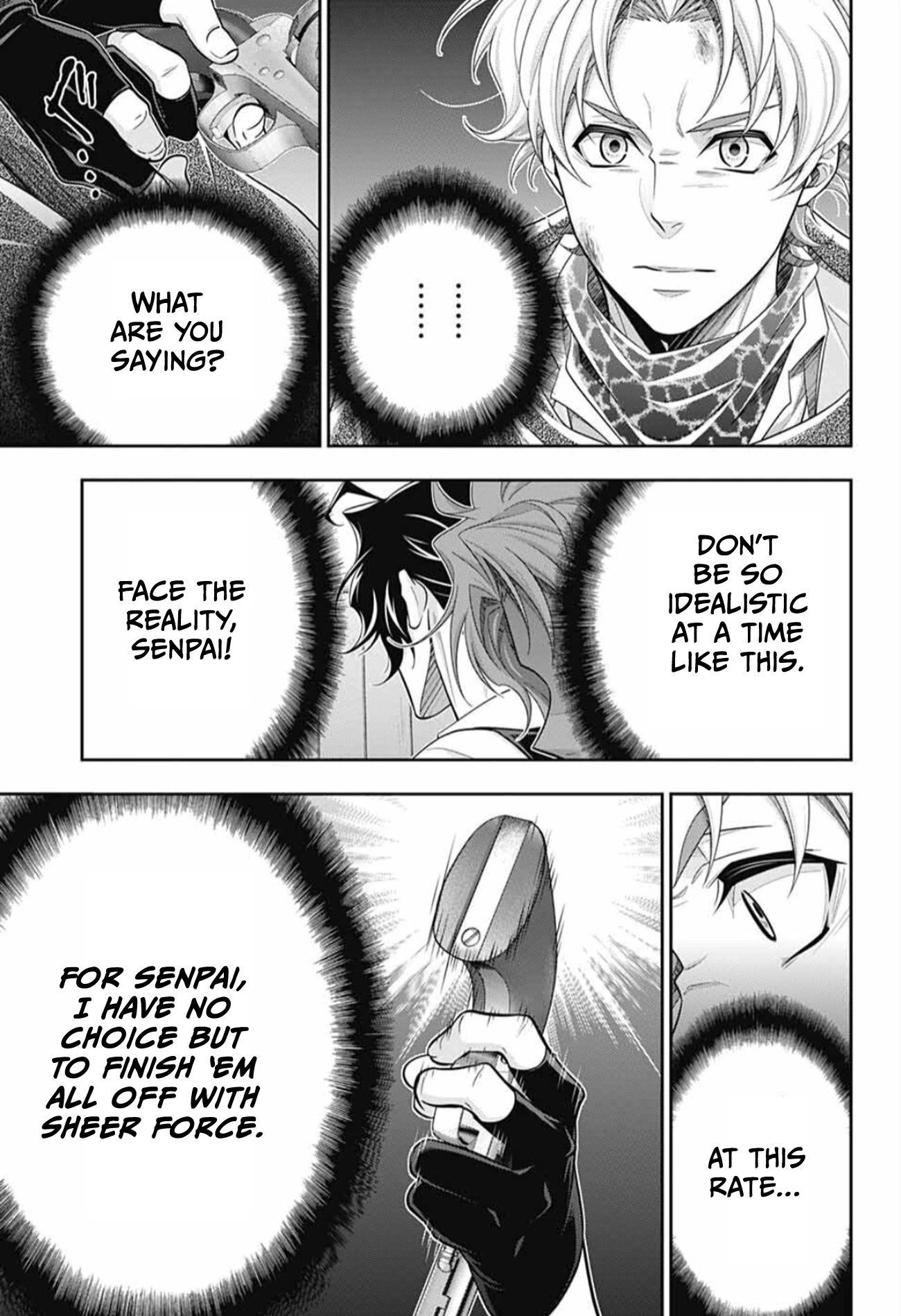 Yukoku no Moriarty Chapter 73 page 43 - Chapter 73: The Valley of Fellows: Act 7