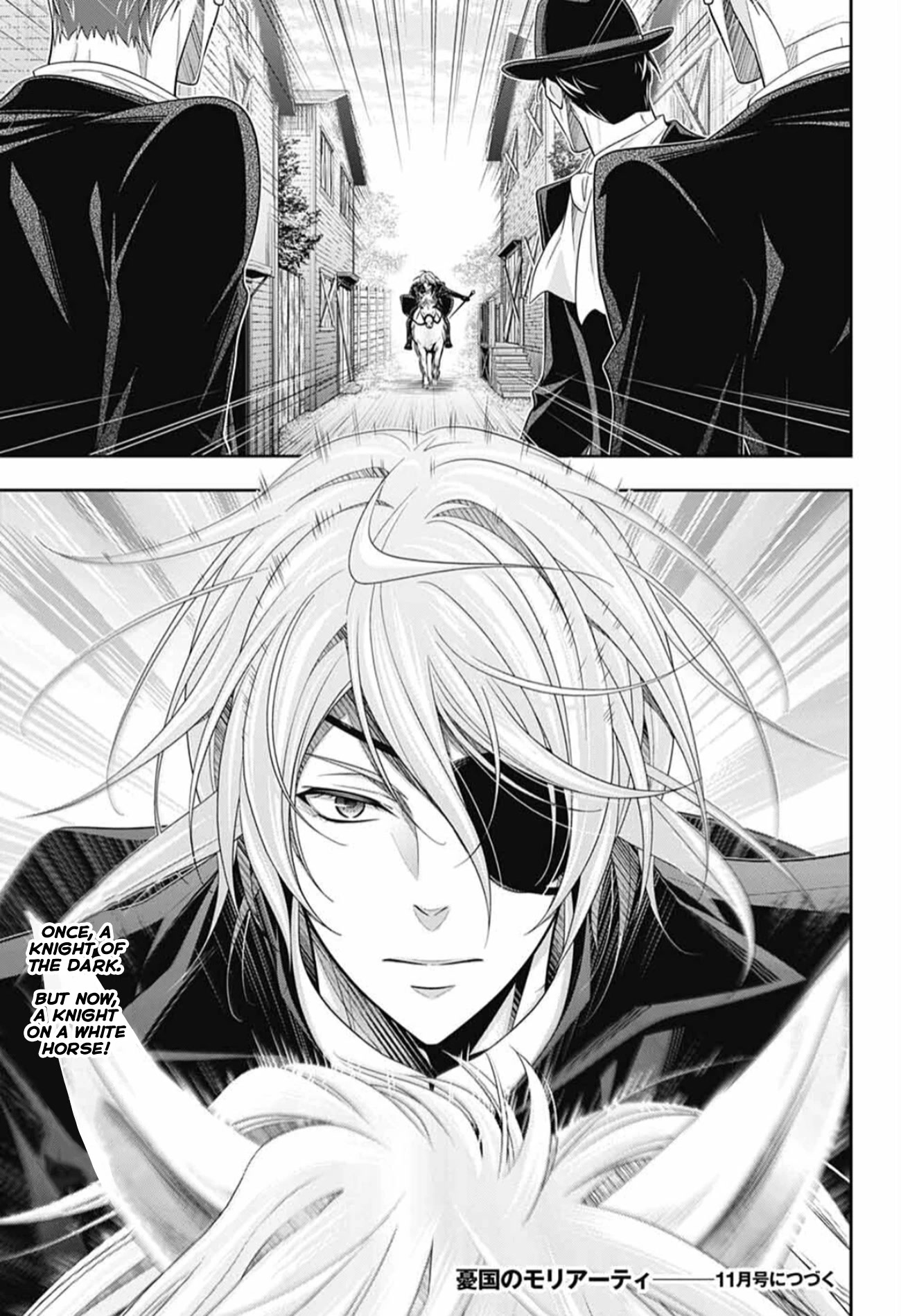 Yukoku no Moriarty Chapter 73 page 45 - Chapter 73: The Valley of Fellows: Act 7